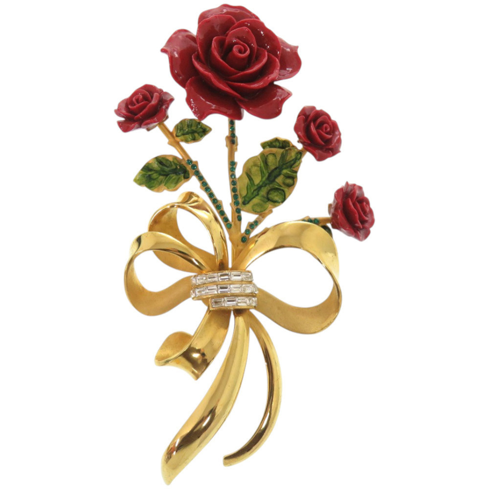 DOLCE & GABBANA Red Brooch